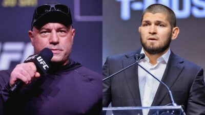 Joe Rogan responds with a stern reaction to Khabib Nurmagomedov's shocking ejection from a flight, sparking debate on the incident