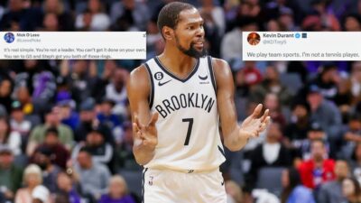 Kevin Durant responded to several haters online