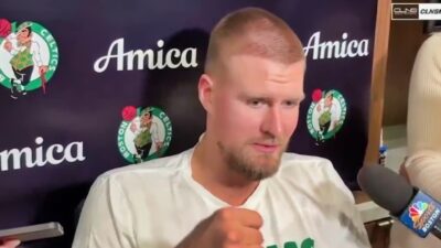 Kristaps Porzingis drops a hilarious comment