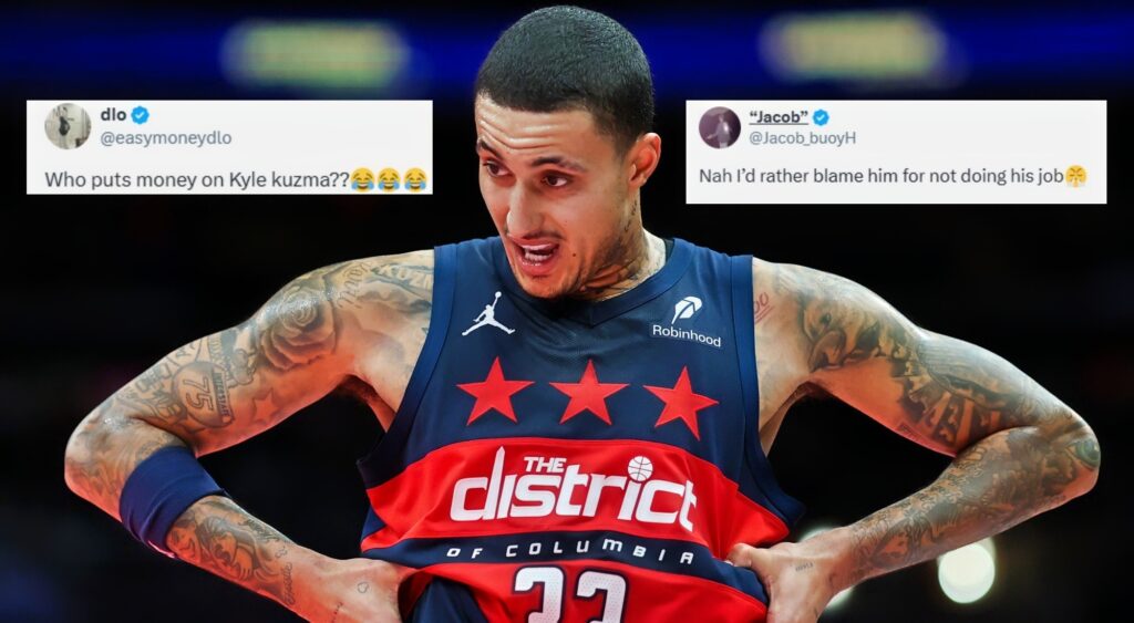 Kyle Kuzma Receives Savage Social Media Trolls After The Wizards Star Called Out Fans Over Parlays