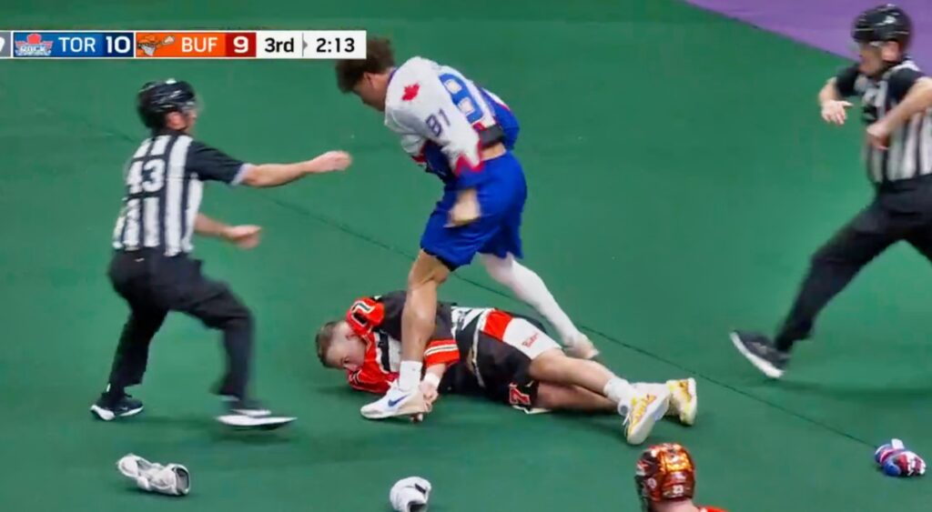 National Lacrosse League fight