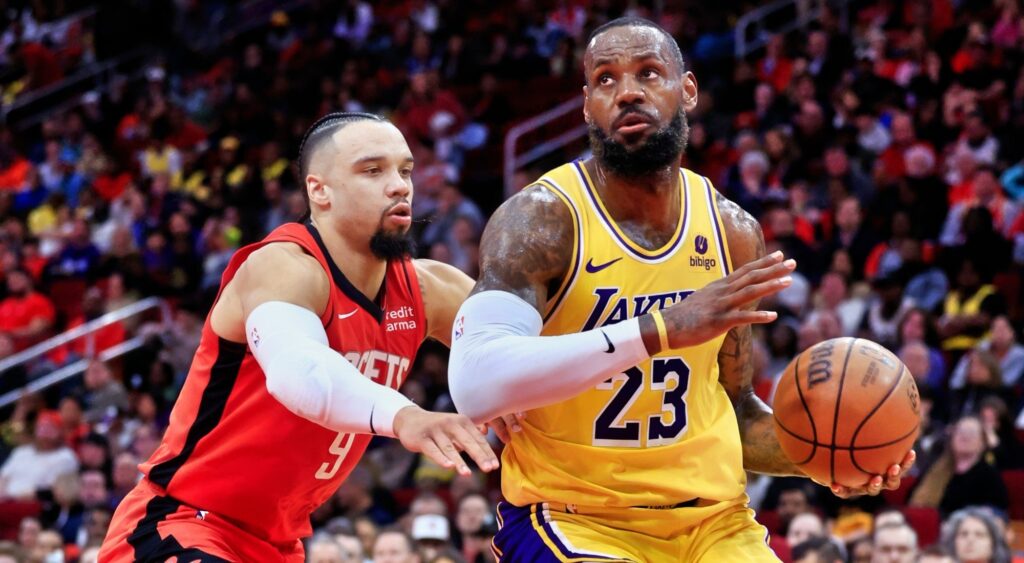 Houston Rockets vs. Los Angeles Lakers game broadcasting info