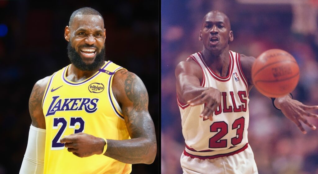 3x NBA All-Star puts LeBron James above Michael Jordan, backing the Lakers legend while addressing criticism from his doubters.