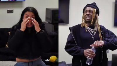 Lil Wayne at Colorado and Leanna Lenee crying