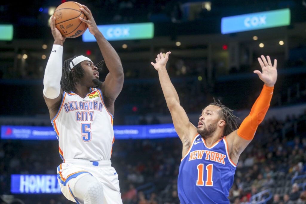 New York Knicks vs. Oklahoma City Thunder game overview