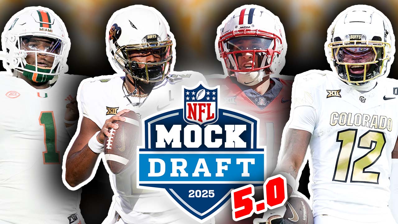 2025 NFL First Round Mock Draft Ranking All 32 Picks From BEST To