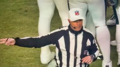 NFL ref warning the Washington Commanders