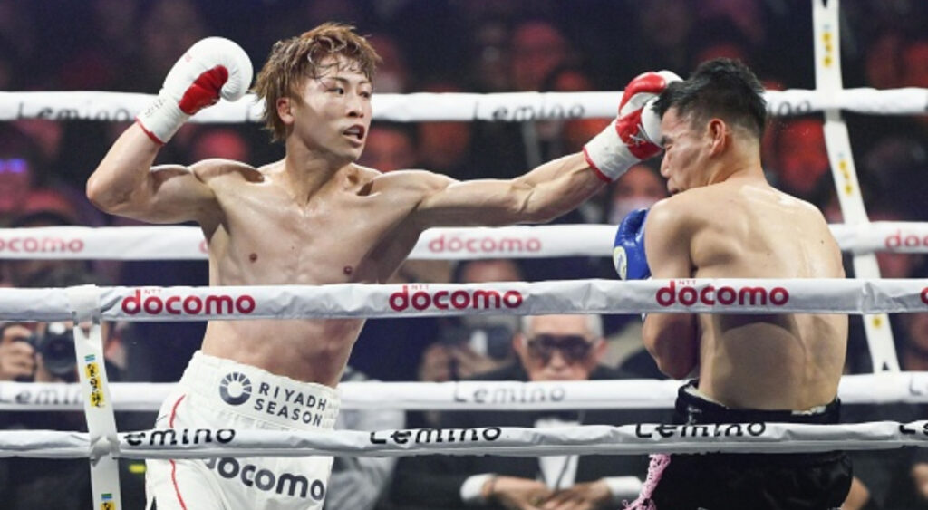 Naoya Inoue punching  Ye Joon Kim 