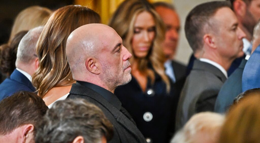 Joe Rogan at Trumps innauguration