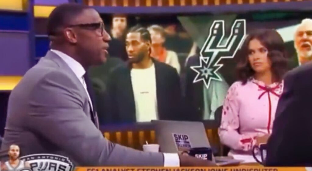 Shannon Sharpe and Joy Taylor on Undisputed