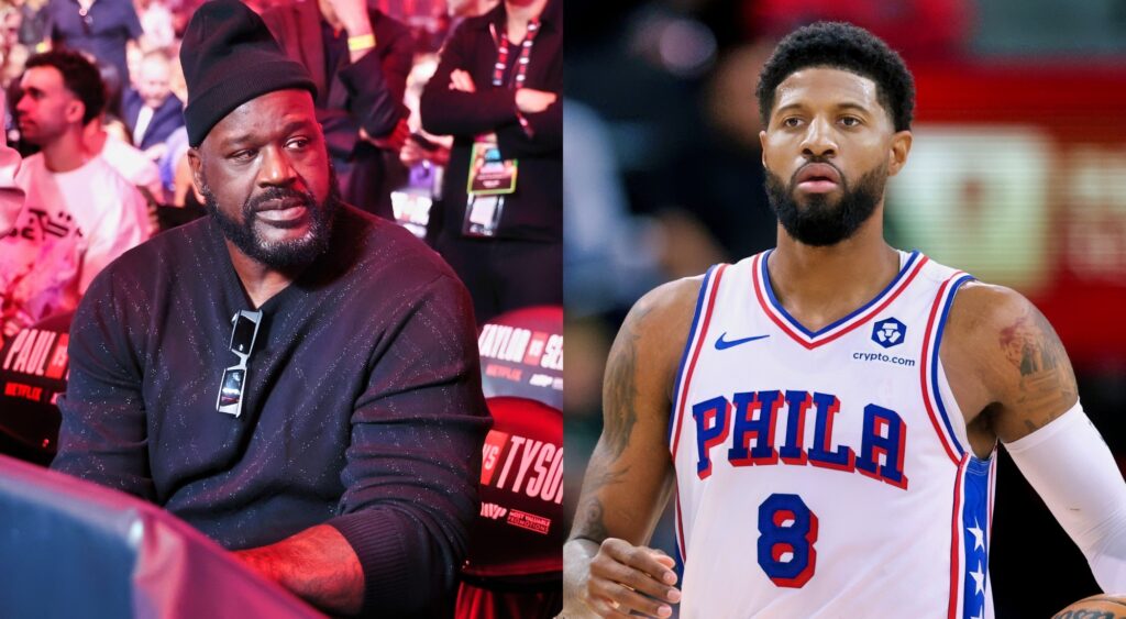 Shaquille O'Neal bluntly responds to a social media post comparing his Celtics tenure to Paul George's hypothetical 76ers stint