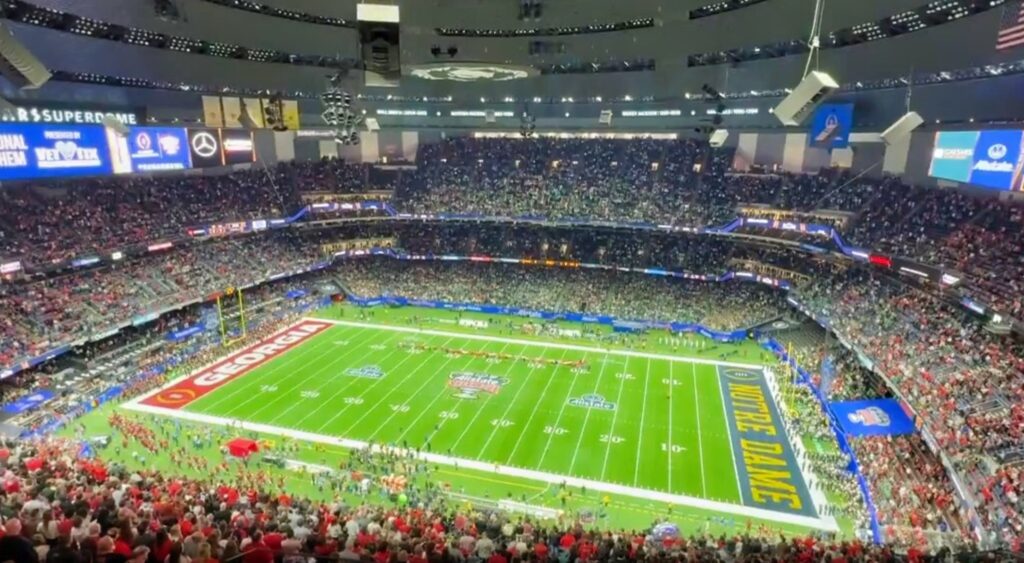 Sugar Bowl in Superdome 