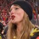 Taylor Swift celebrating Chiefs win