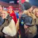 Taylor Swift and Brittany Mahomes hugging