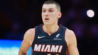 Tyler Herro reflected on Pat Riley's comment