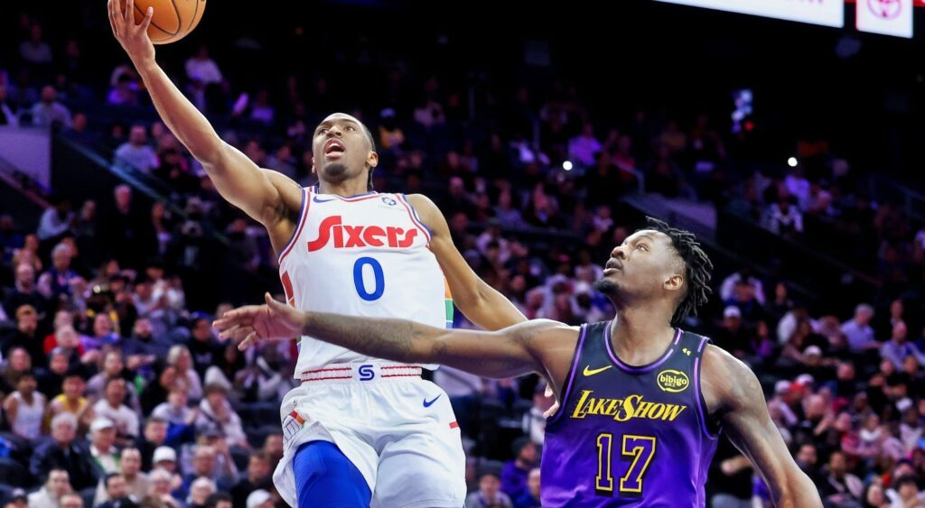 Lakers vs. 76ers game stats