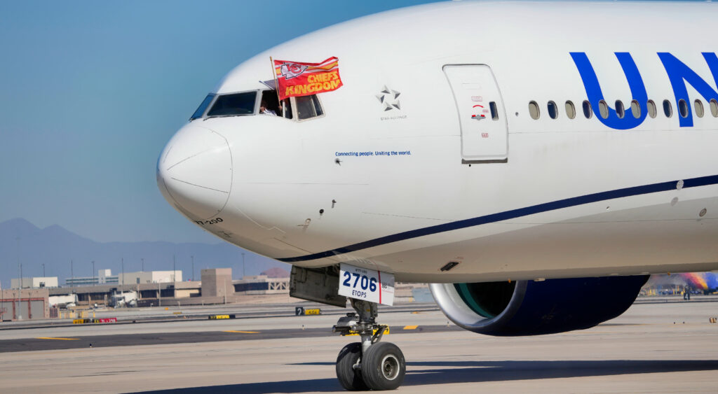 Kansas City Chiefs Plane