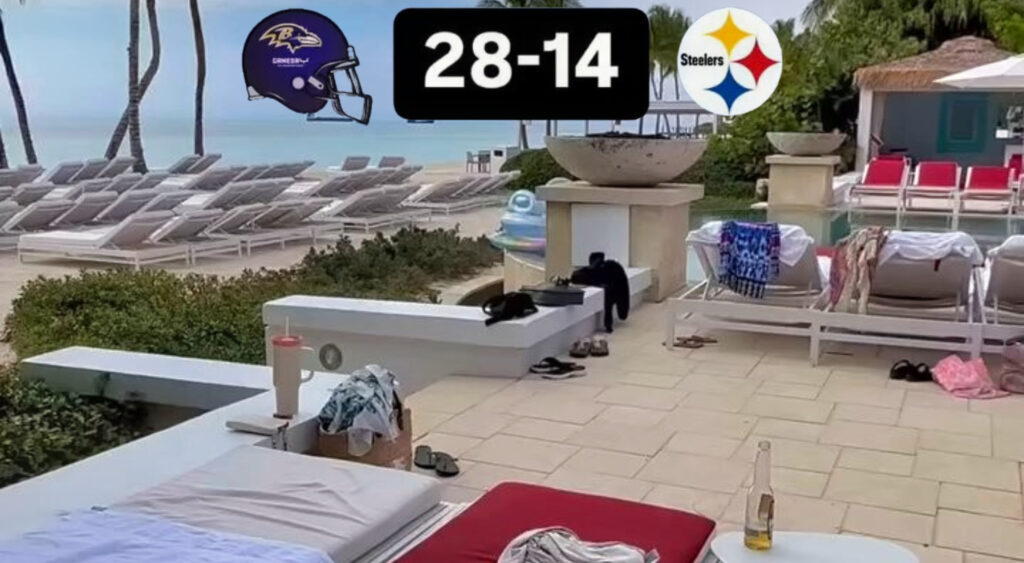 VIDEO: Ben Roethlisberger's Interesting Reaction Caught On Camera While On Vacation After The Steelers' Humiliating Playoff Loss To Ravens