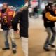 Photos of Wale trying to fight Eagles fans