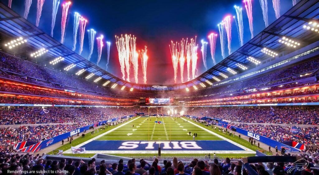 Buffalo Bills new stadium rendering