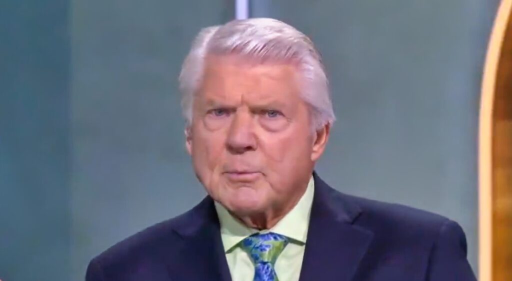 Jimmy Johnson speaking on show.