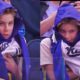 A Warriors fan was spotted switching jersey to the Kings