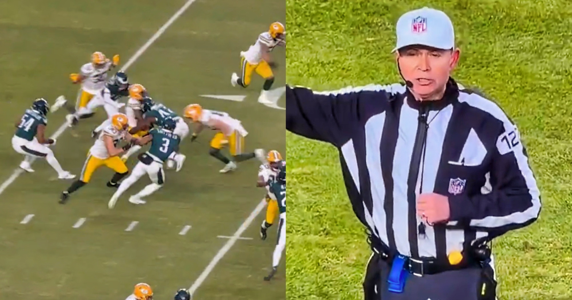 VIDEO: NFL Fans Are Convinced Eagles-Packers Wild Card Game Is “Rigged” Following  Incredibly Fishy Call - BVM Sports