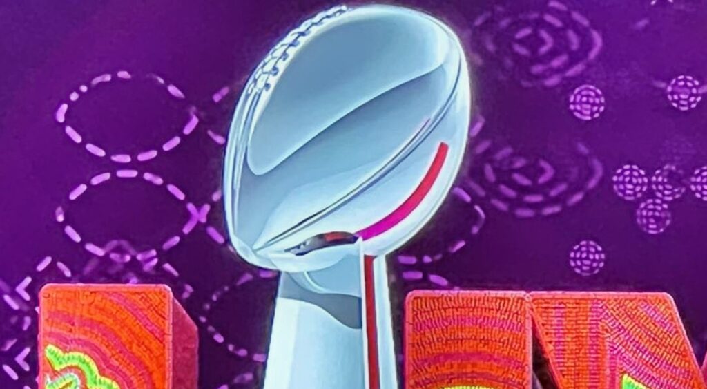 Super Bowl 59 logo shown on screen.