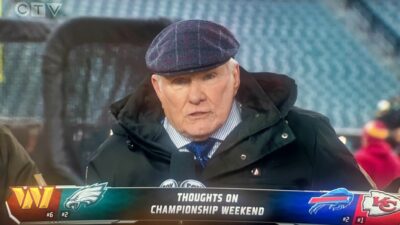 Terry Bradshaw on Eagles and Commanders broadcast