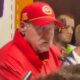 Andy Reid talking to reporters