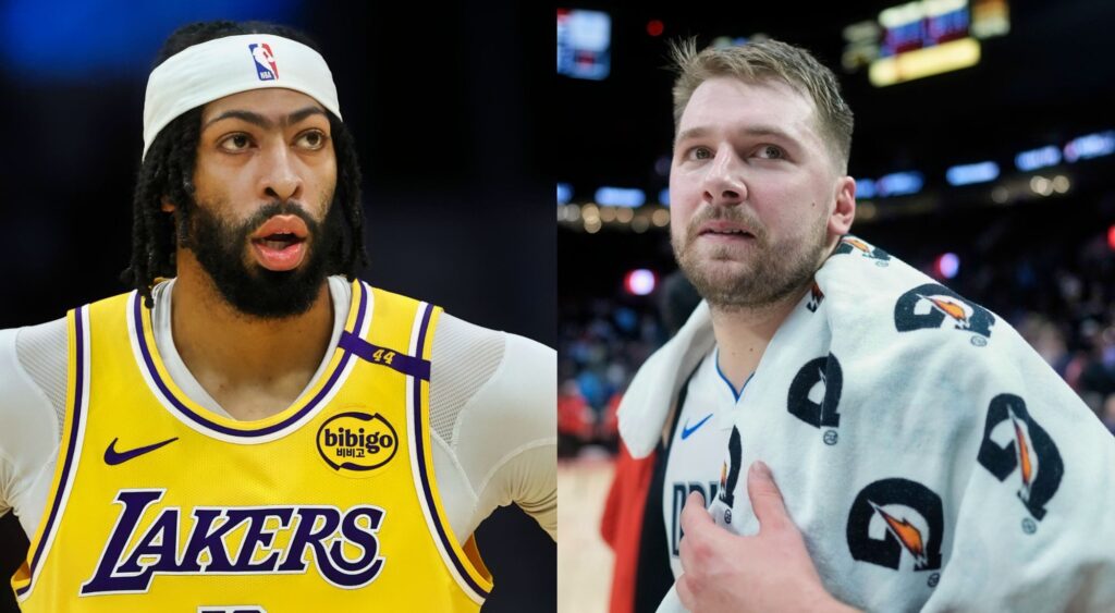 The Mavericks reached out to the Lakers with the offer in Luka Doncic and Anthony Davis' trade