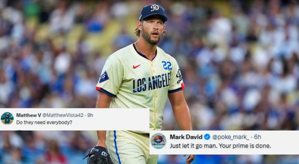 MLB fans react to Dodgers signing Clayton Kershaw