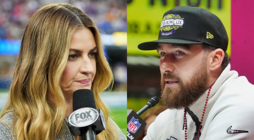 Erin Andrews and Travis Kelce