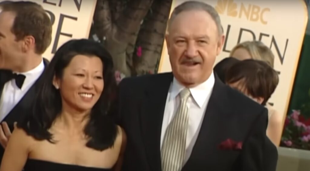 Gene Hackman and Wife Betsy Arakawa at event