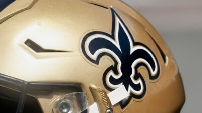 New Orleans Saints helmet