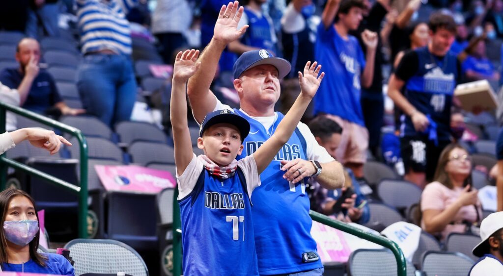 Dallas Mavericks fans.