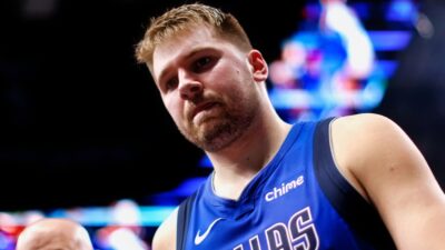 Luka Doncic sulking