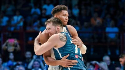 Giannis Antetokounmpo sees Luka Doncic as the face of the Lakers and hopes Nikola Jokic, other Europeans join big-market NBA teams