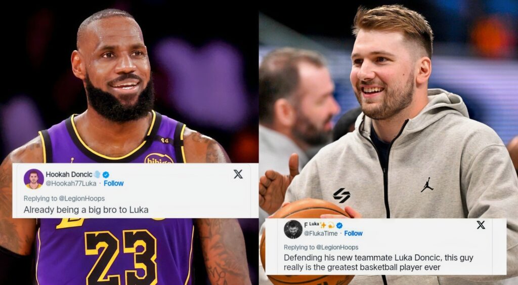 LeBron James backs Luka Doncic