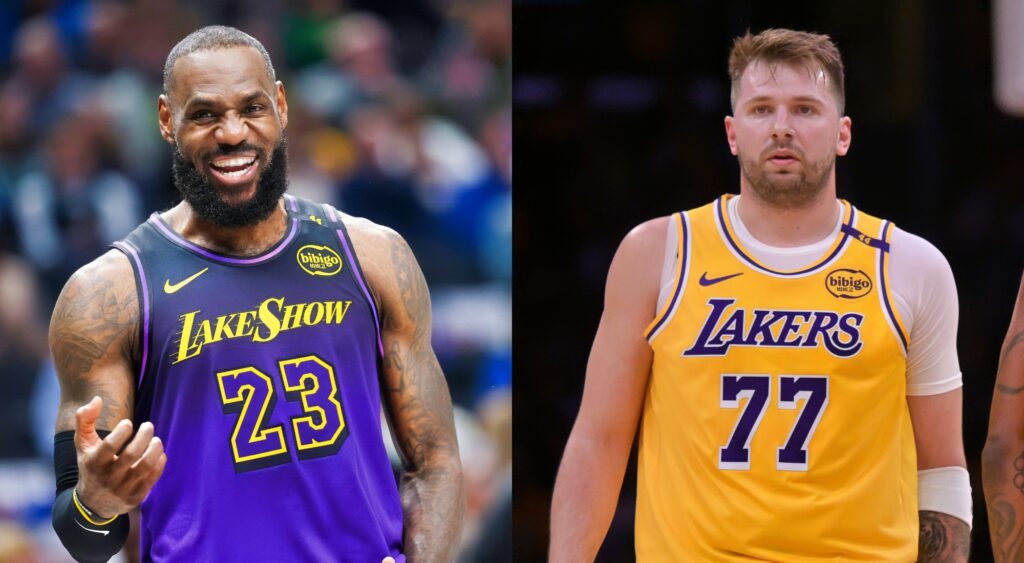 LeBron James gives Luka Dončić bold advice before his Lakers debut: 