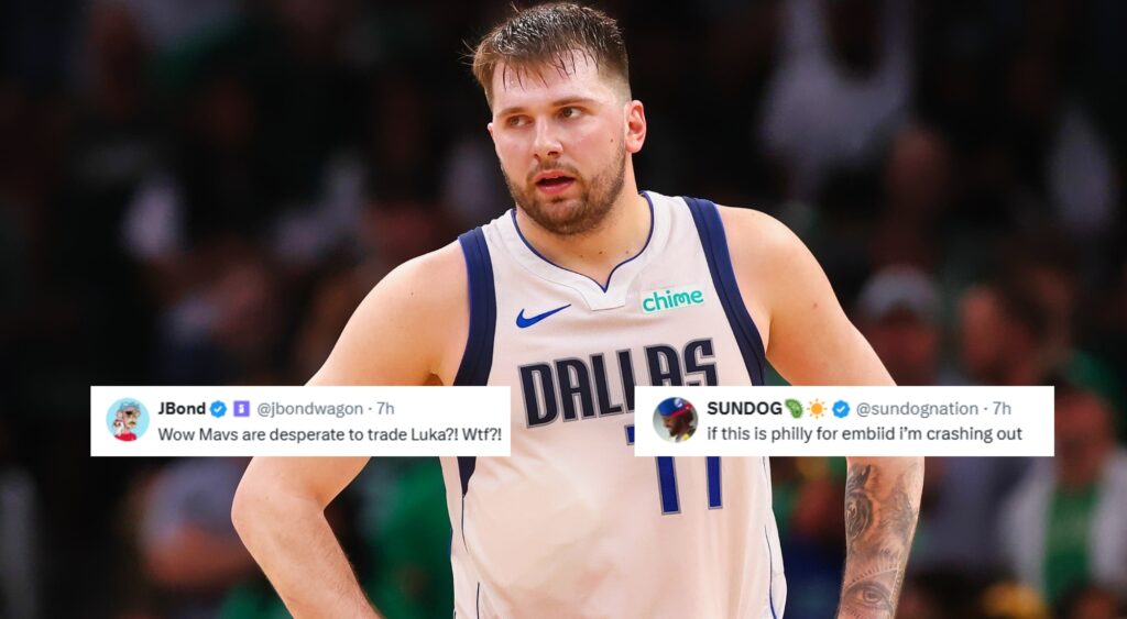 The Dallas Mavericks reportedly approached at least one other team regarding Luka Doncic