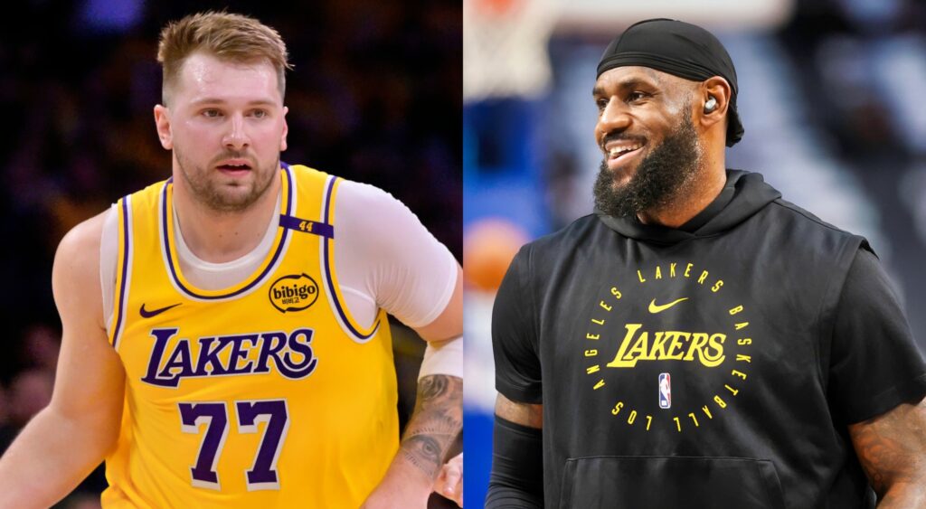 Luka Doncic expresses gratitude to LeBron James for his encouraging message ahead of the Slovenian star’s Lakers debut