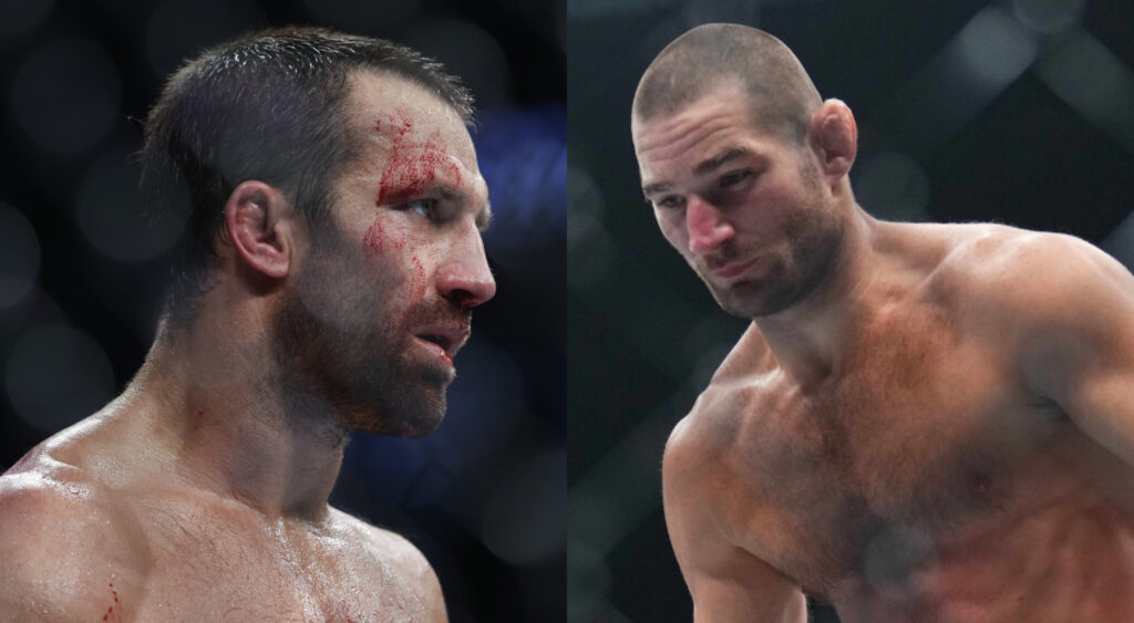 Luke Rockhold mocks Sean Strickland