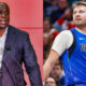 Magic Johnson and Luka Doncic