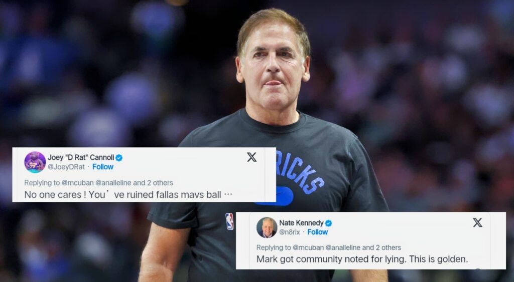 Fans slams Mark Cuban for defending Luka Doncic's trade