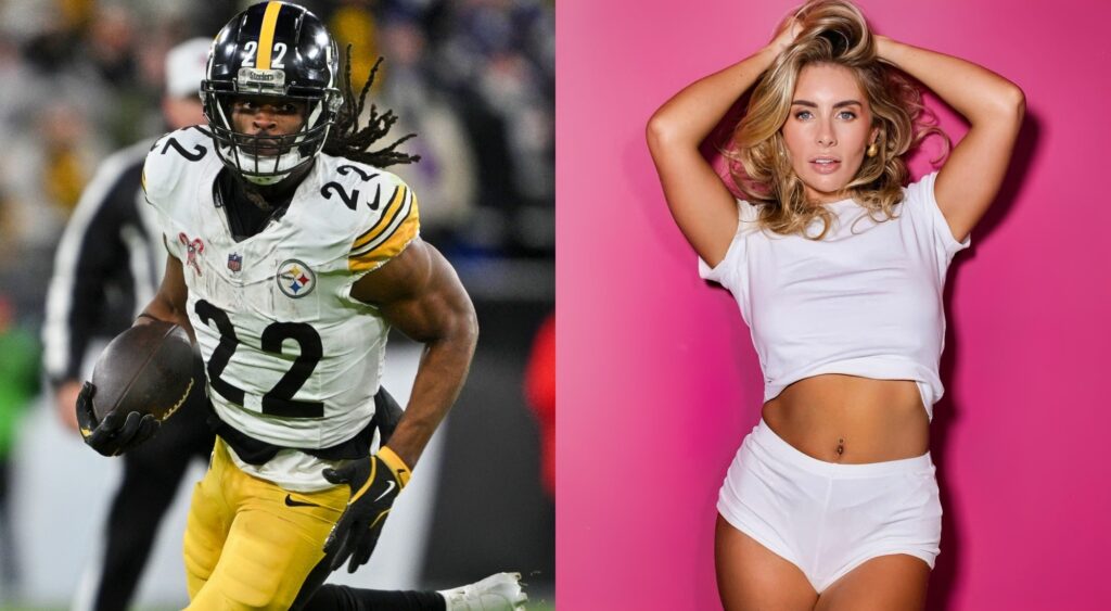 Adult Film Star Bonnie Blue & Steelers Running Back Najee Harris Are Going Viral Together For All The Wrong Reasons /d - News