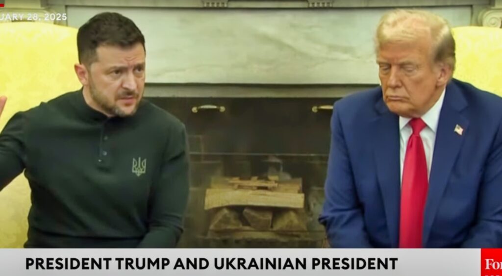 President Zelenskyy and Donald Trump's meeting