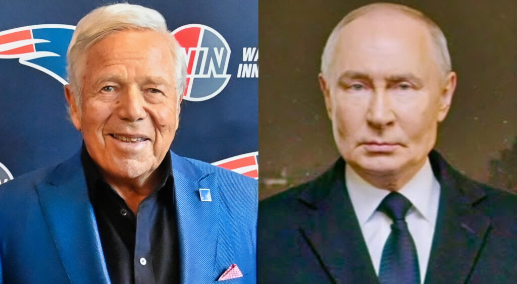 The Super Bowl ring Robert Kraft lost to Vladimir Putin