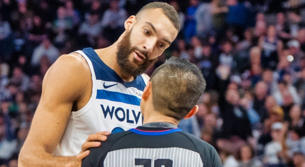 Rudy Gobert vents over inconsistent officiating following the Timberwolves' tough loss to the Bucks, sparking debate on referee calls