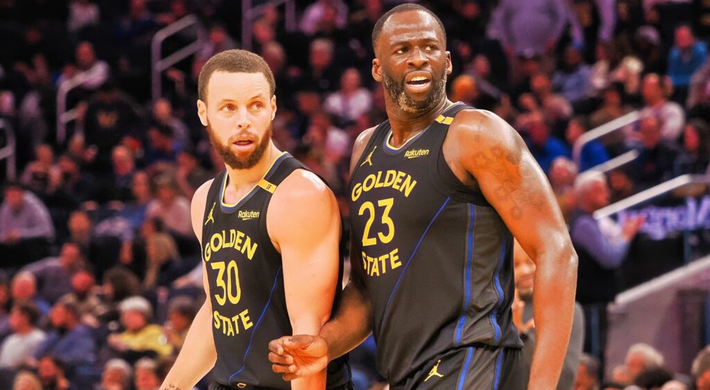 Draymond Green had an emotional moment with Stephen Curry after the Jimmy Butler trade